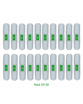 Wellon Plastic Flow Restrictor FR-450 for Domestic RO Water Purifiers, 4 inch All Kinds of Water Filters New Technology for Home and Kitchen (20 pic, White)